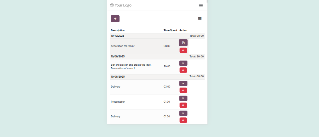 Timesheet Mobile