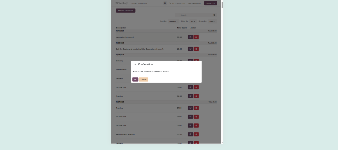 Timesheet Mobile