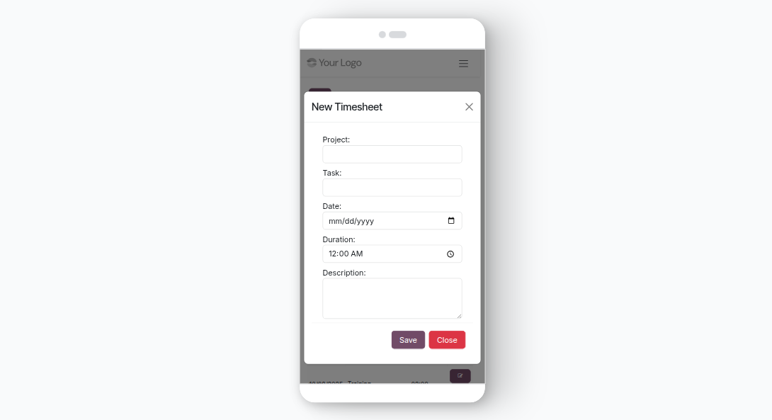 Timesheet Mobile