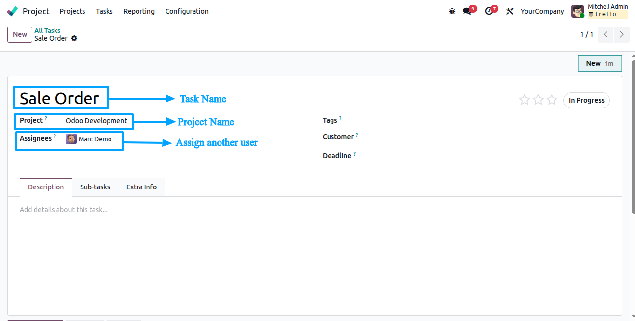 Odoo-Trello Connector