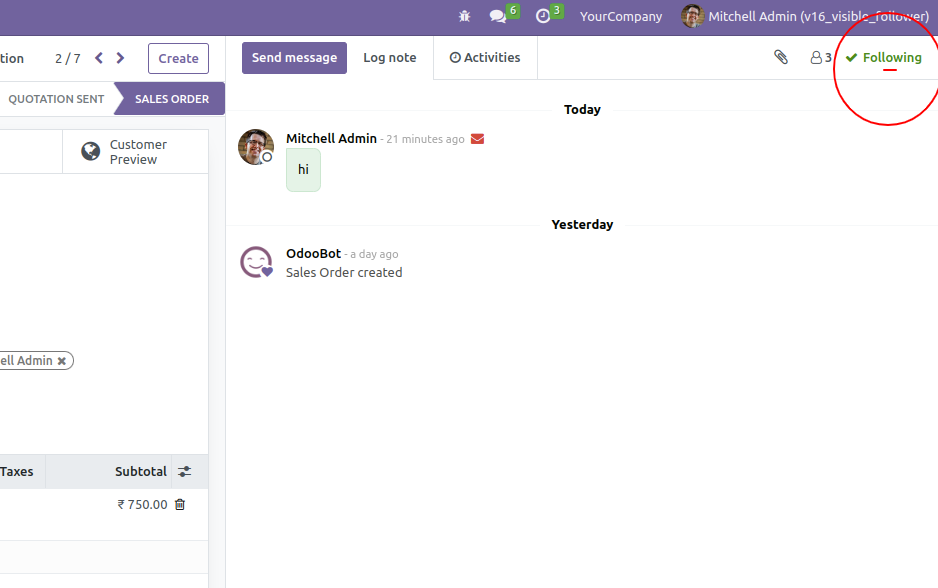 Visible  Chatter to Followers - 
        This module hides the chatter from non followers
        odoo chat
        odoo chatter
        hide chat in teams
        hide chatter odoo
        chatter visibility in odoo
        show chatter to followers
        manage odoo chatter
        configure odoo chatter
        set rules in odoo chatter
        show odoo chatter to followers
        Allow followers to see odoo chatter
        block chatter for non-followers
    