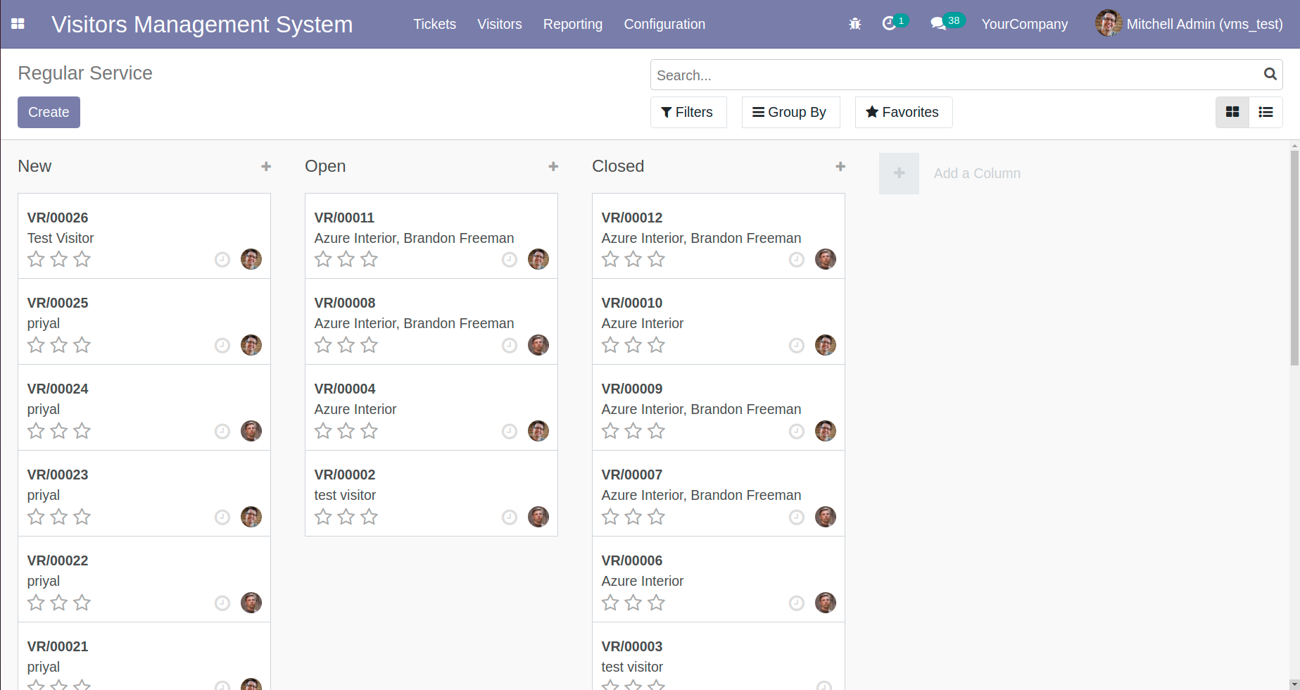 Project Task Workflow Configuration