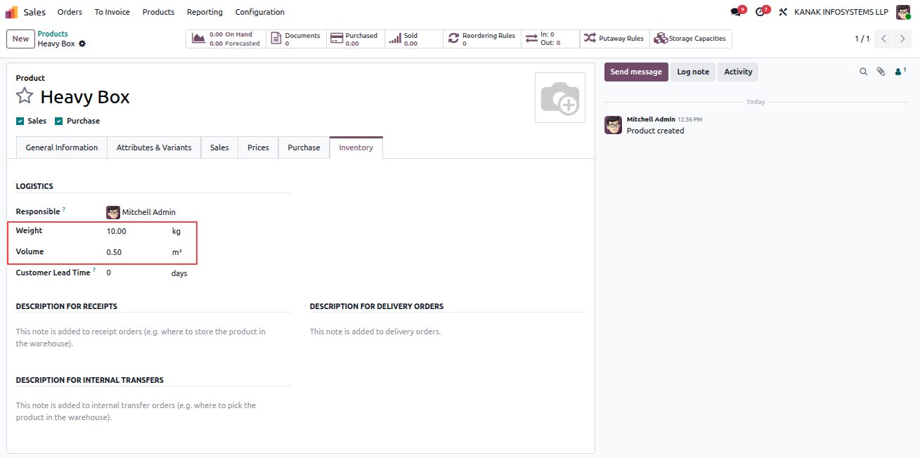General Information Tab