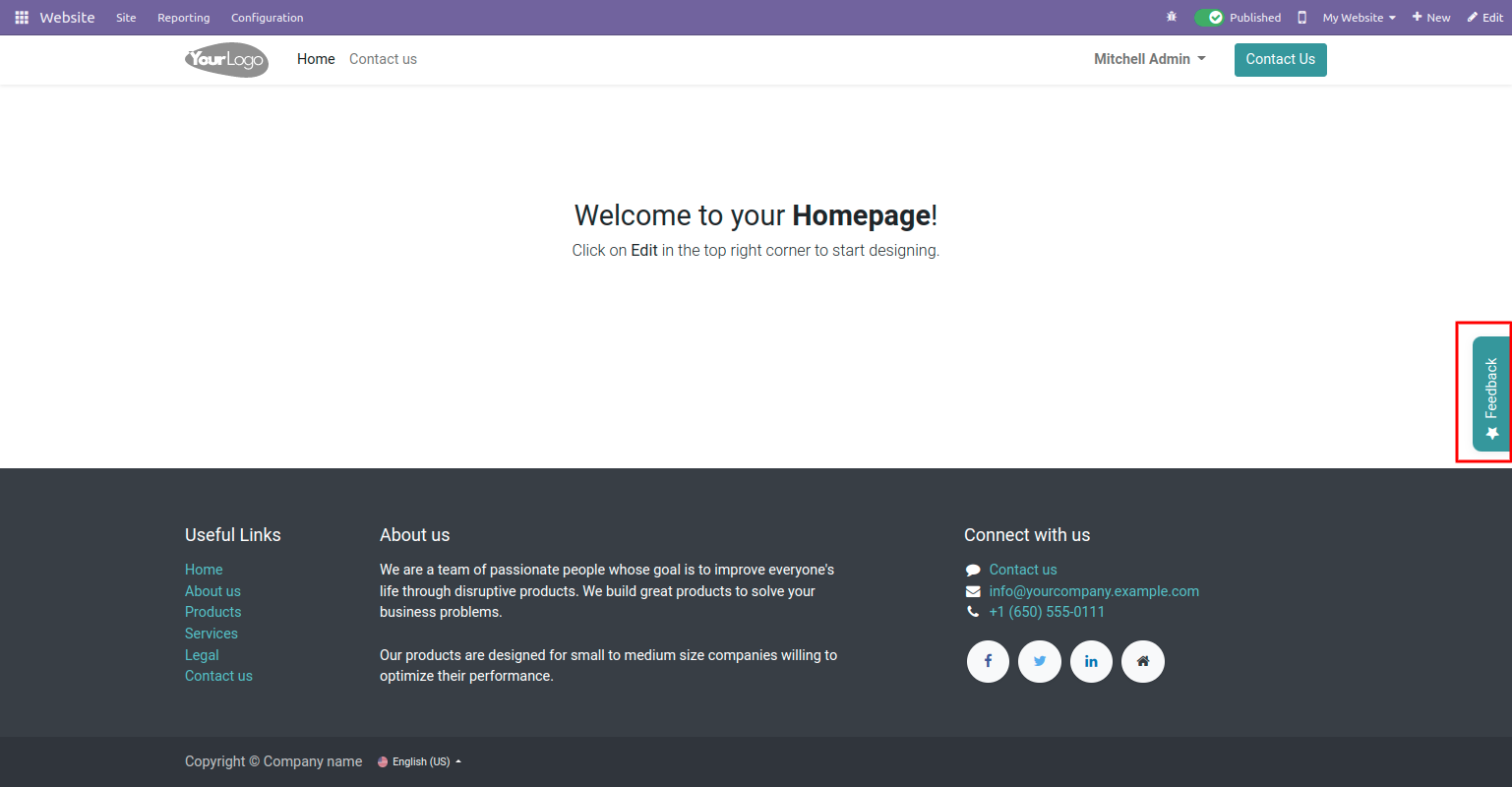 Website Feedback - This module allows to the user can give feedback. | website feedback | feedback | survey.