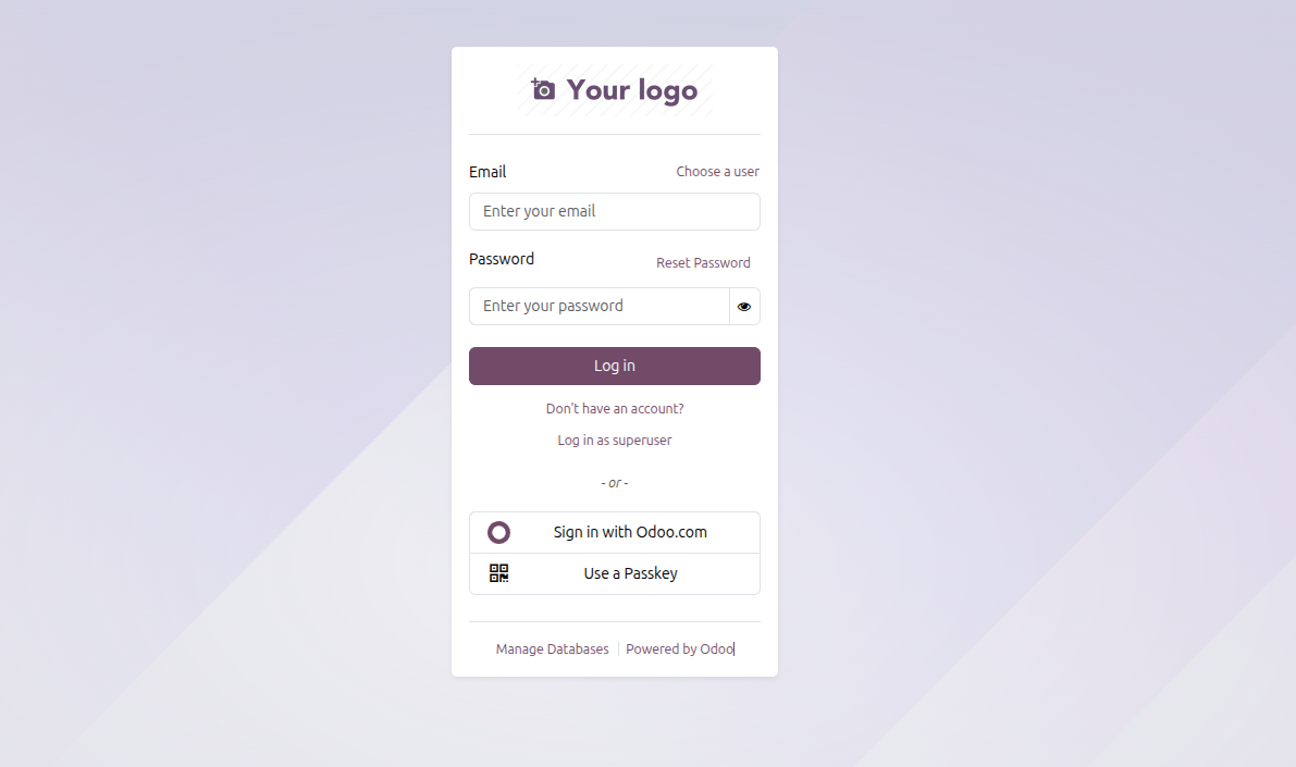 Login Page