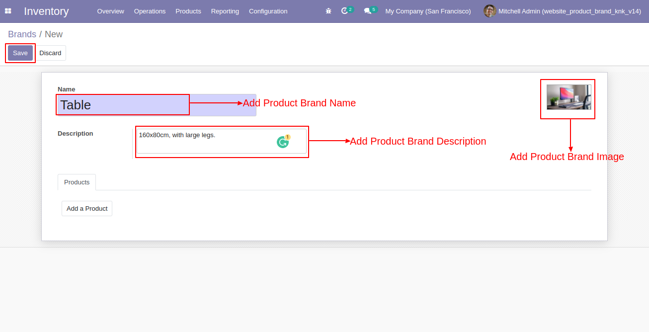 Product Brand  - 
        Product Brand using this module you can add brand to product.
        product brand
        brand product
    