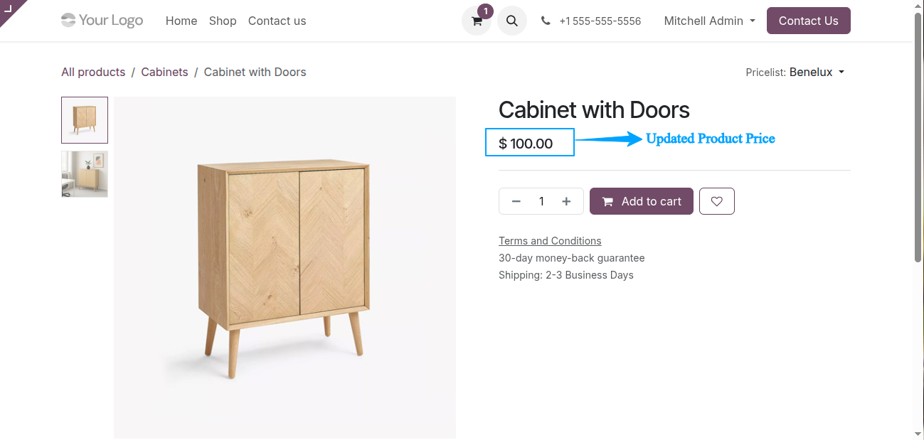 Website Product Price Drop Alert