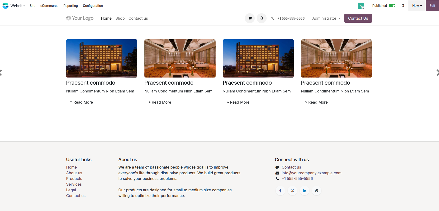 Slider 2 snippet example