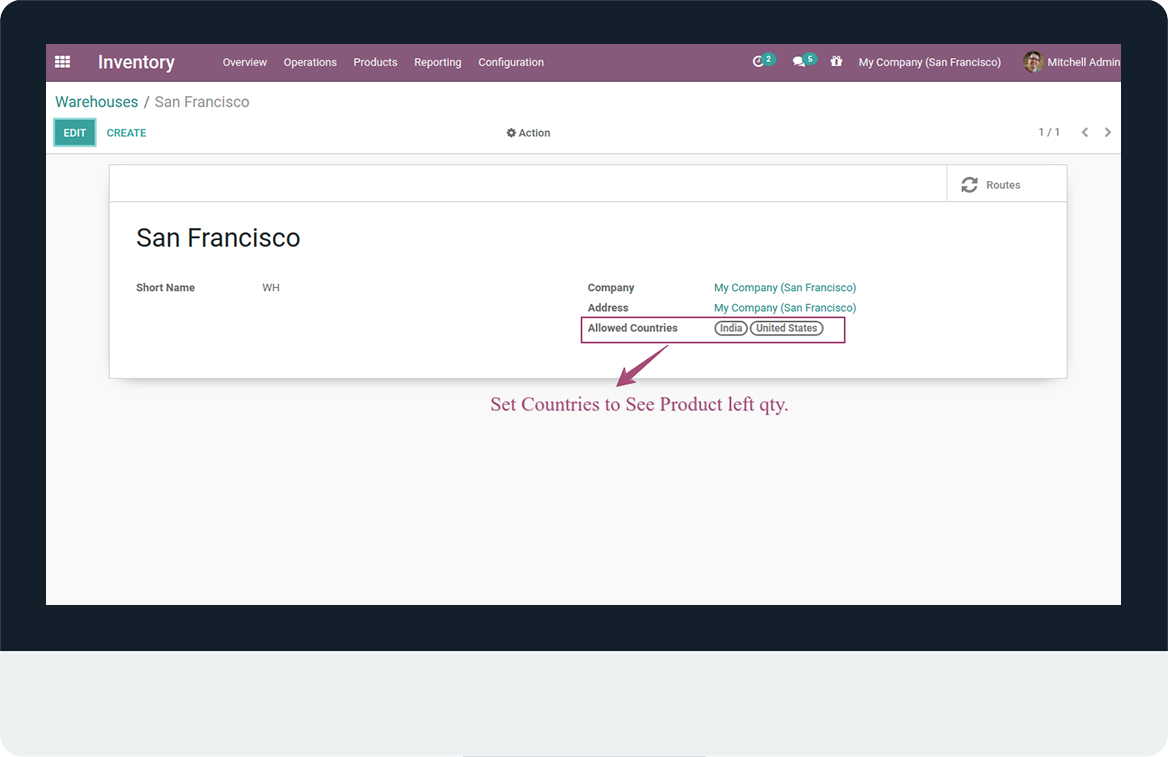 Website Stock Notification - This module allows to notification of stock qty(left) in shop page in odoo.| website stock | stock low | website sale | website sale stock | website sale stock low