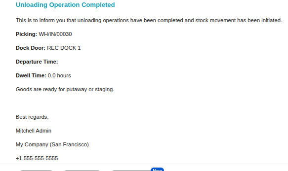 Weighbridge Email