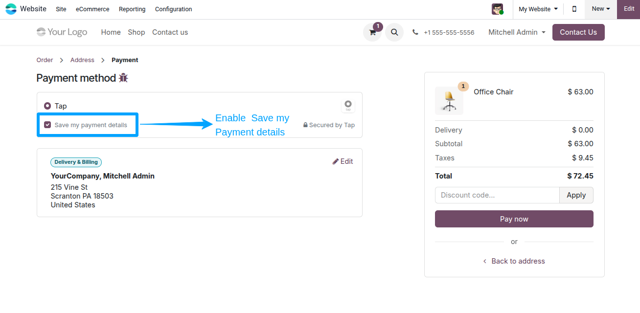 Tap Payment Gateway