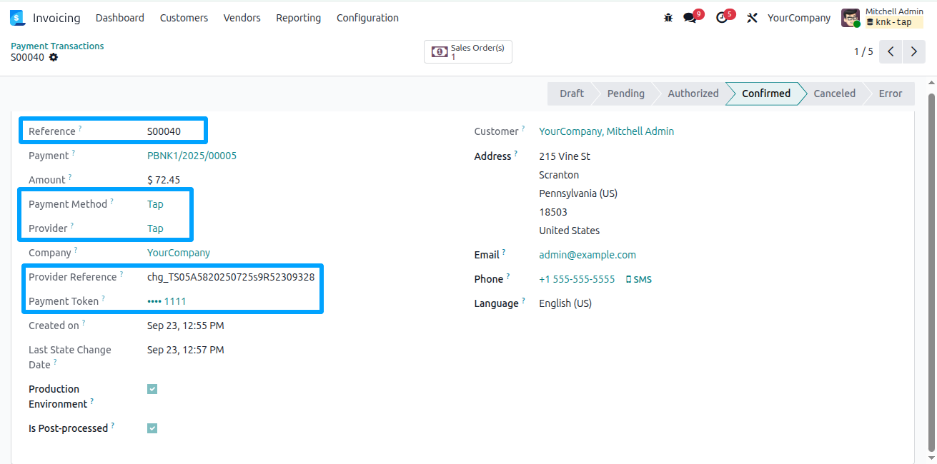 Tap Payment Gateway