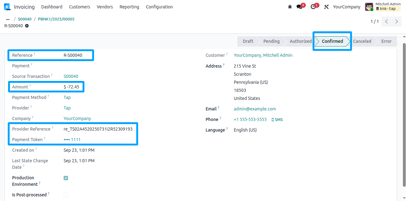 Tap Payment Gateway