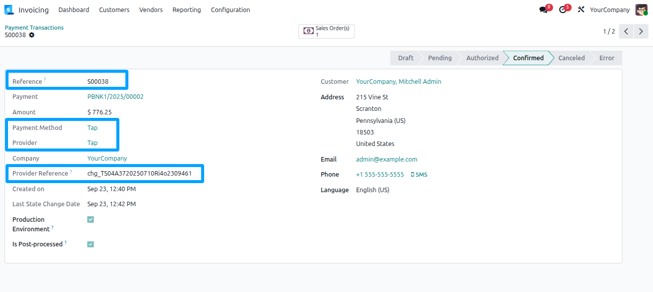 Tap Payment Gateway